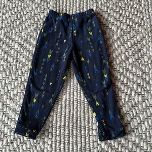 Patagonia Patterned Fleece Pants Toddler Size 4T